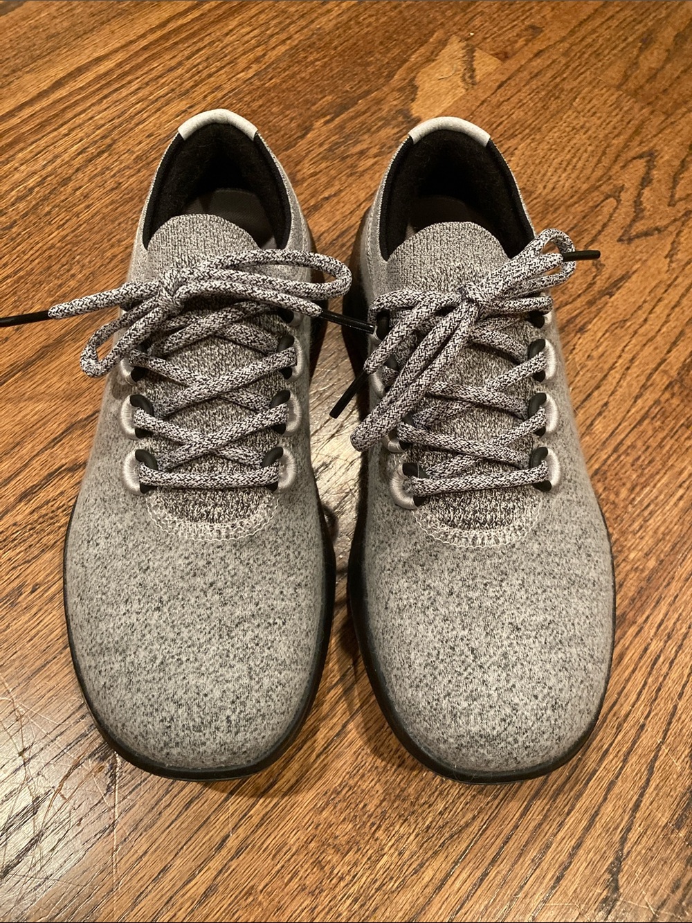 NEW allbirds wool dasher 2 mizzle gray/black sneakers